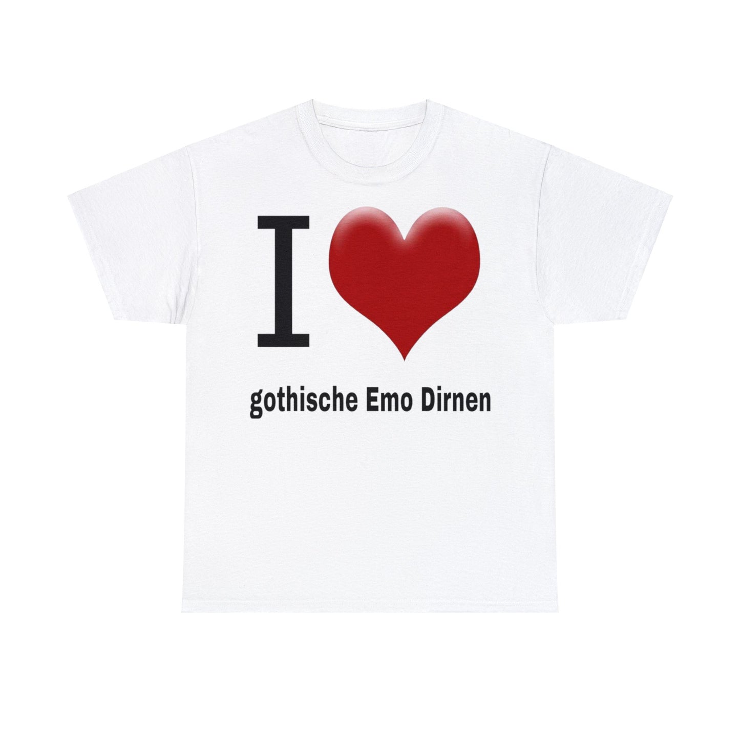 Gothische Emo Dirnen T-Shirt