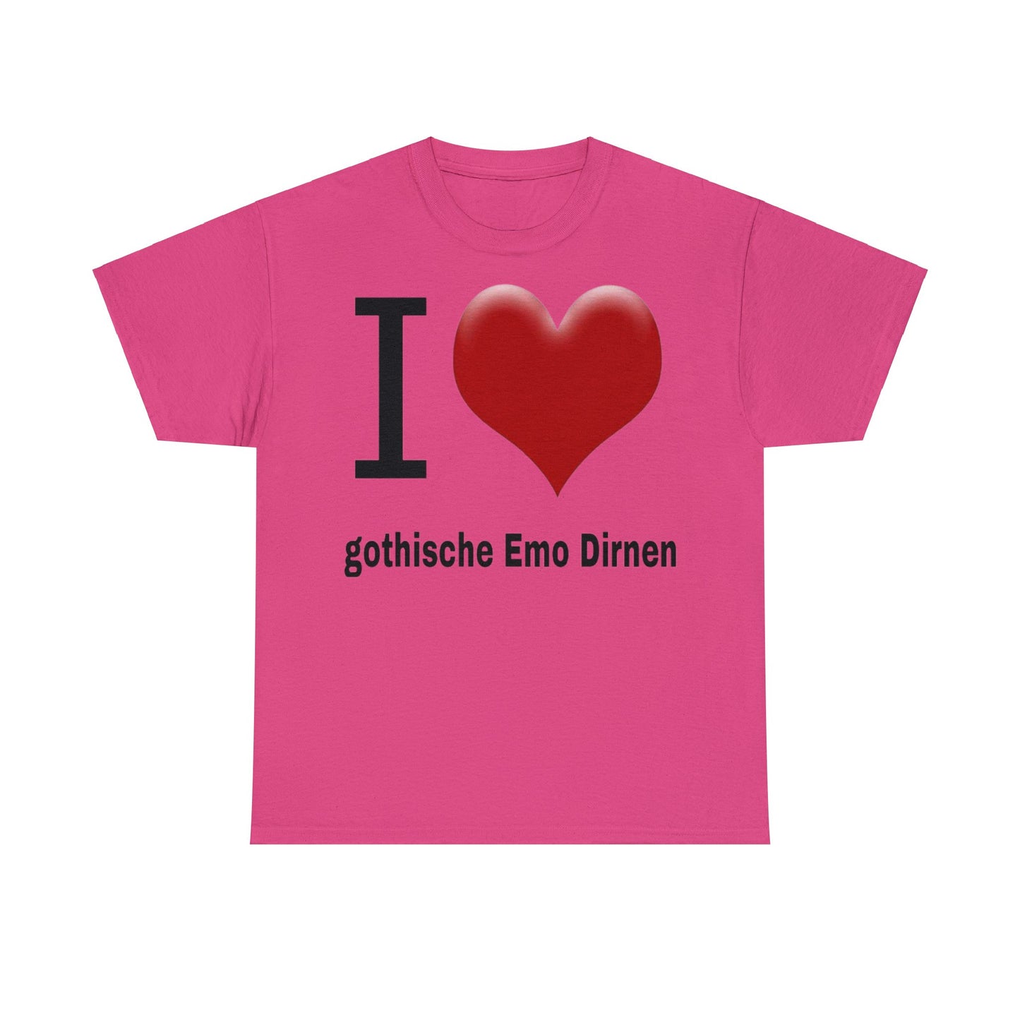 Gothische Emo Dirnen T-Shirt